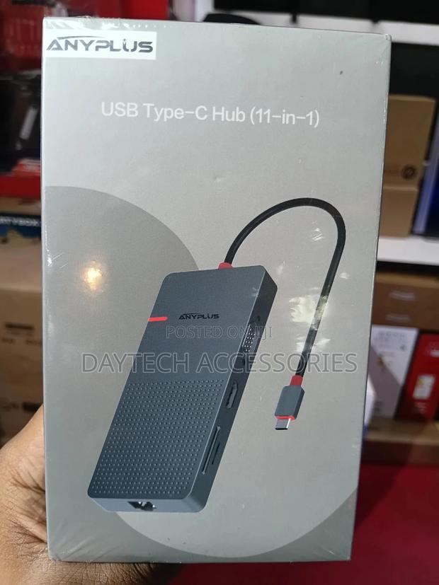 Anyplus 11-in-1 Usb C Hub - Black - thumbnail 2