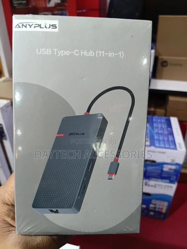 Anyplus 11-in-1 Usb C Hub - Black - thumbnail 3