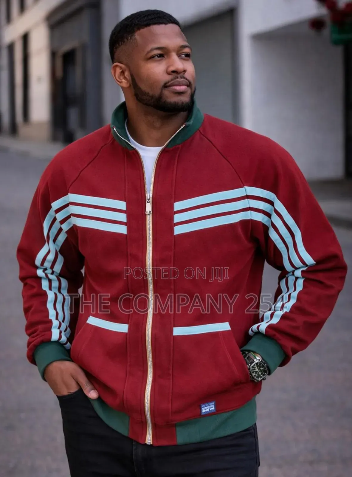 Quality Casual Designer All Weather Zipper Adidas Warm Sweater
