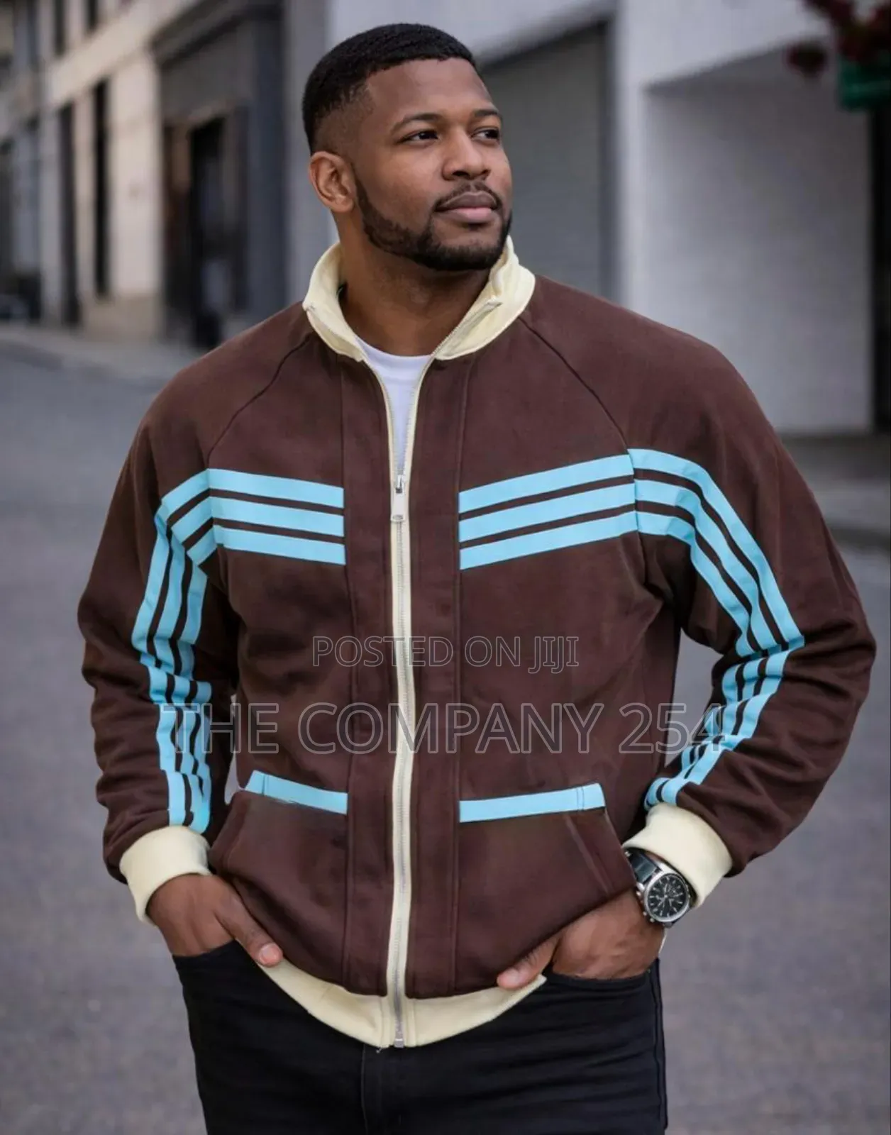 Quality Casual Designer All Weather Zipper Adidas Warm Sweater