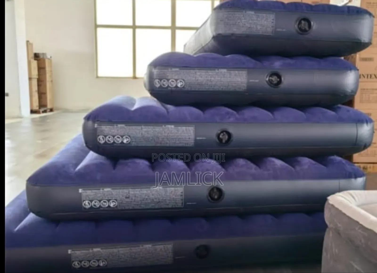 Blue Intex Inflatable Mattress - Pt