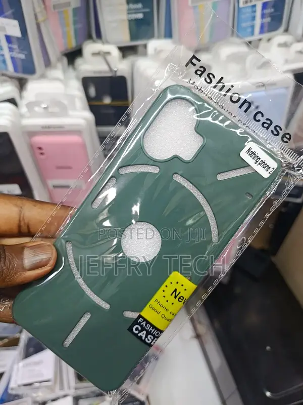 Dark Green Candy Silicone Case Y Designed for the Nothing Phone 2.