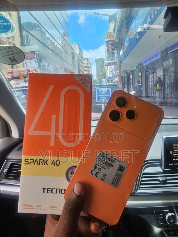 New Tecno Spark 40 256 GB Orange - thumbnail 2