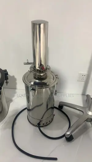 10 Liters/Hour Electric Lab Water Distiller (Stainless Steel)