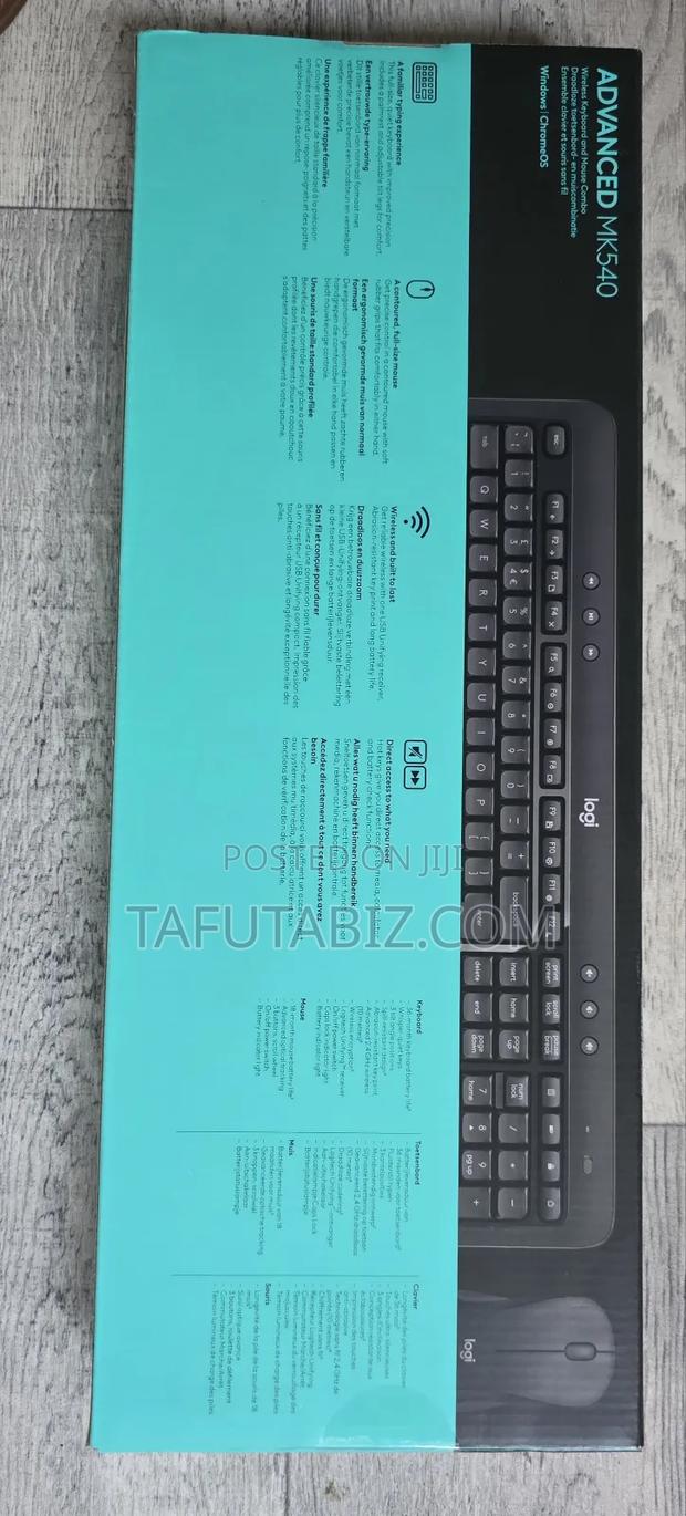 Logitech Mk540 Advanced Wireless Keyboard and Mouse