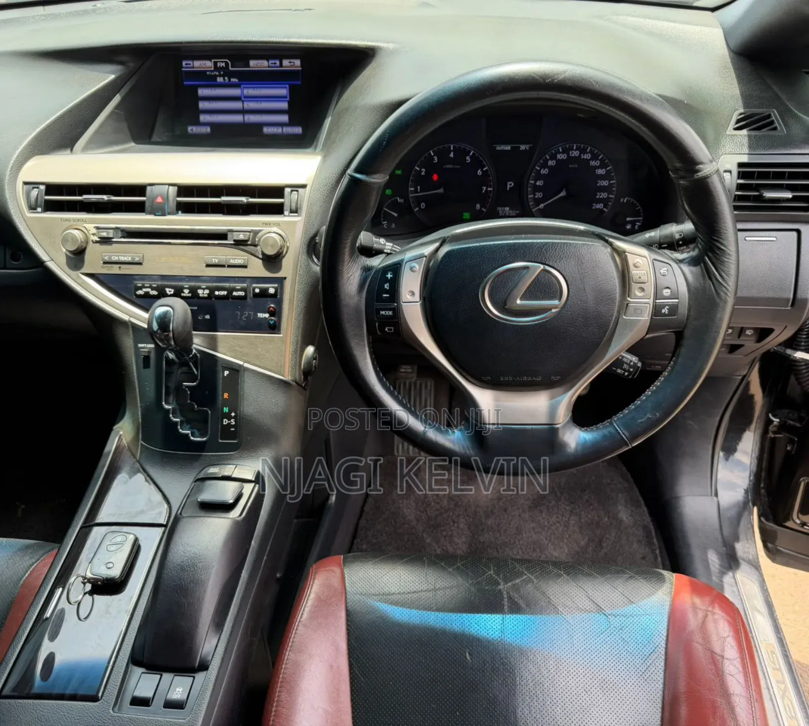 Lexus RX270 2014 Black