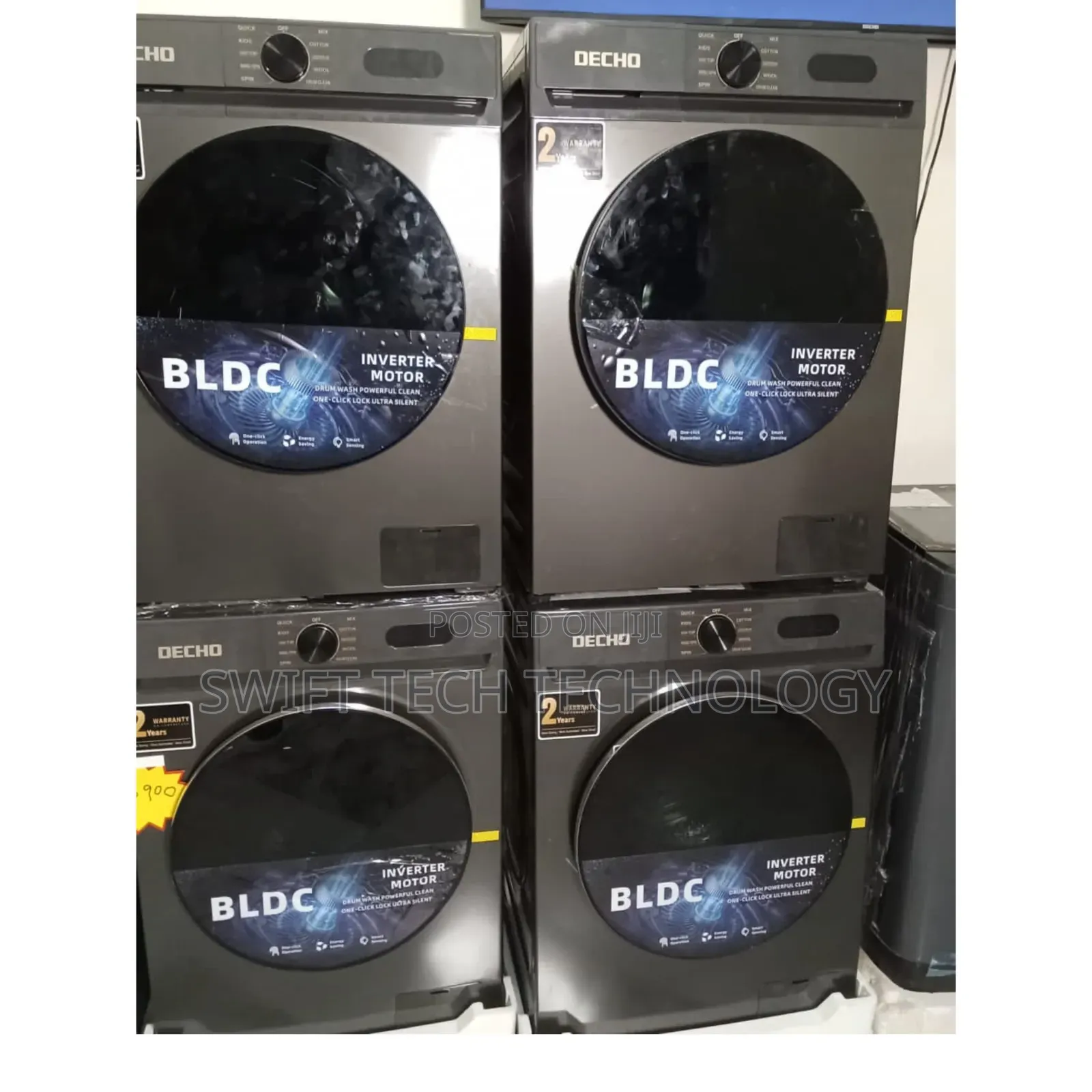 8kg Decho Washing Machine Front Load