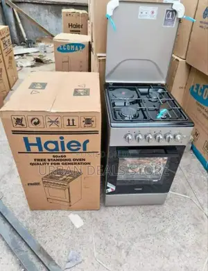 Haier 50×60 3 Gas + 1 Electric Cooker With Electric Oven