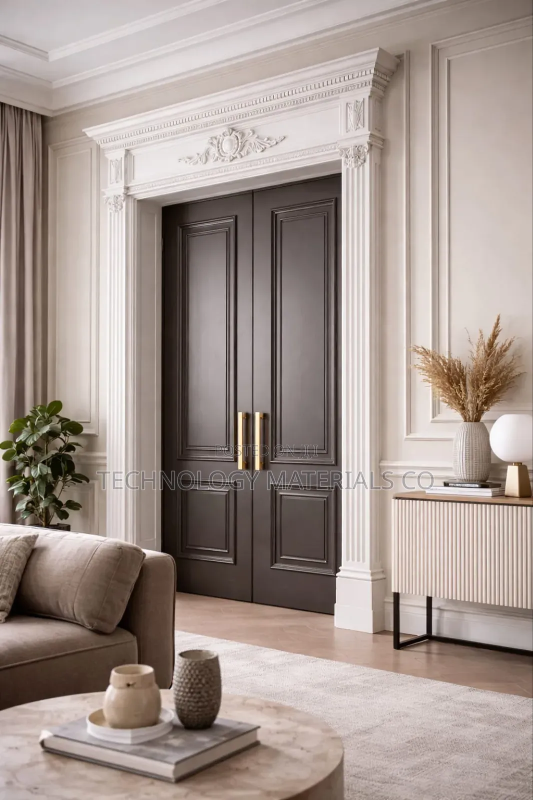 Strong Polyurethane Door Frame,Waterproof Durable – Ready to Install
