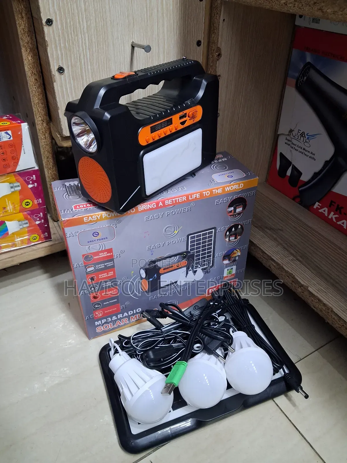 New Arrival Solar Lighting System With Radio