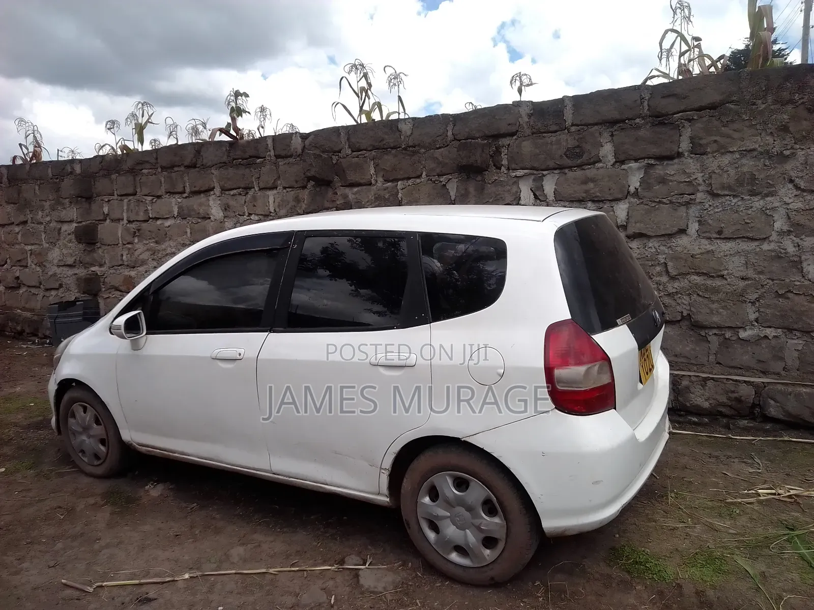 Honda Fit Aria 2003 White