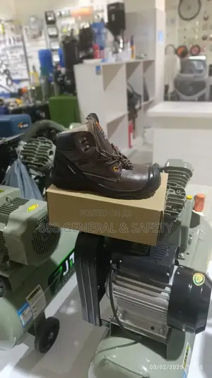 High Standard Safety Shoes -Brown Colour