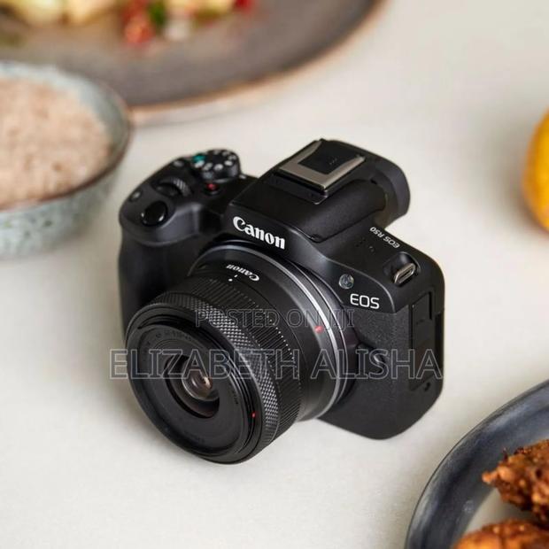 Canon Eos R50 – Like New Mirrorless Camera,Shoots 4k! Includes Sd Card