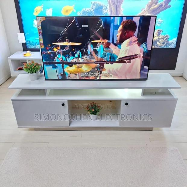 Oslo Modern Wooden Tv Stand 5ft With Led Light