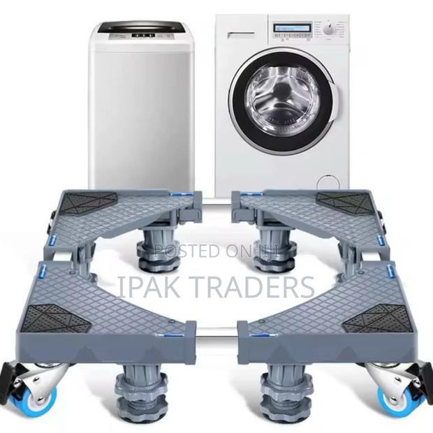 *Heavy Duty Adjustable Fridge/ Washing Machine Stand - thumbnail 3