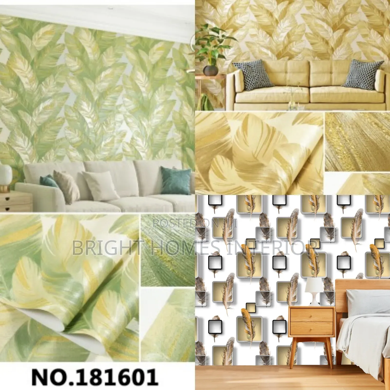 Forest Like Nature Pattern Wallpaper