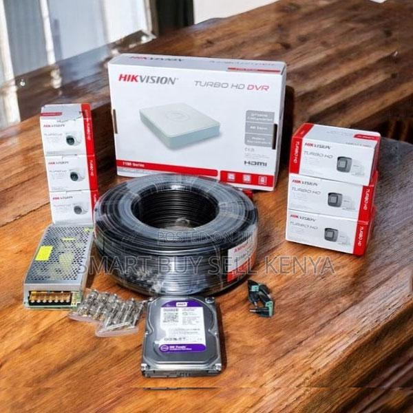Hikvision 6 1080p Full Hd 2mp Inexpensive CCTV Cameras Full System Kit
