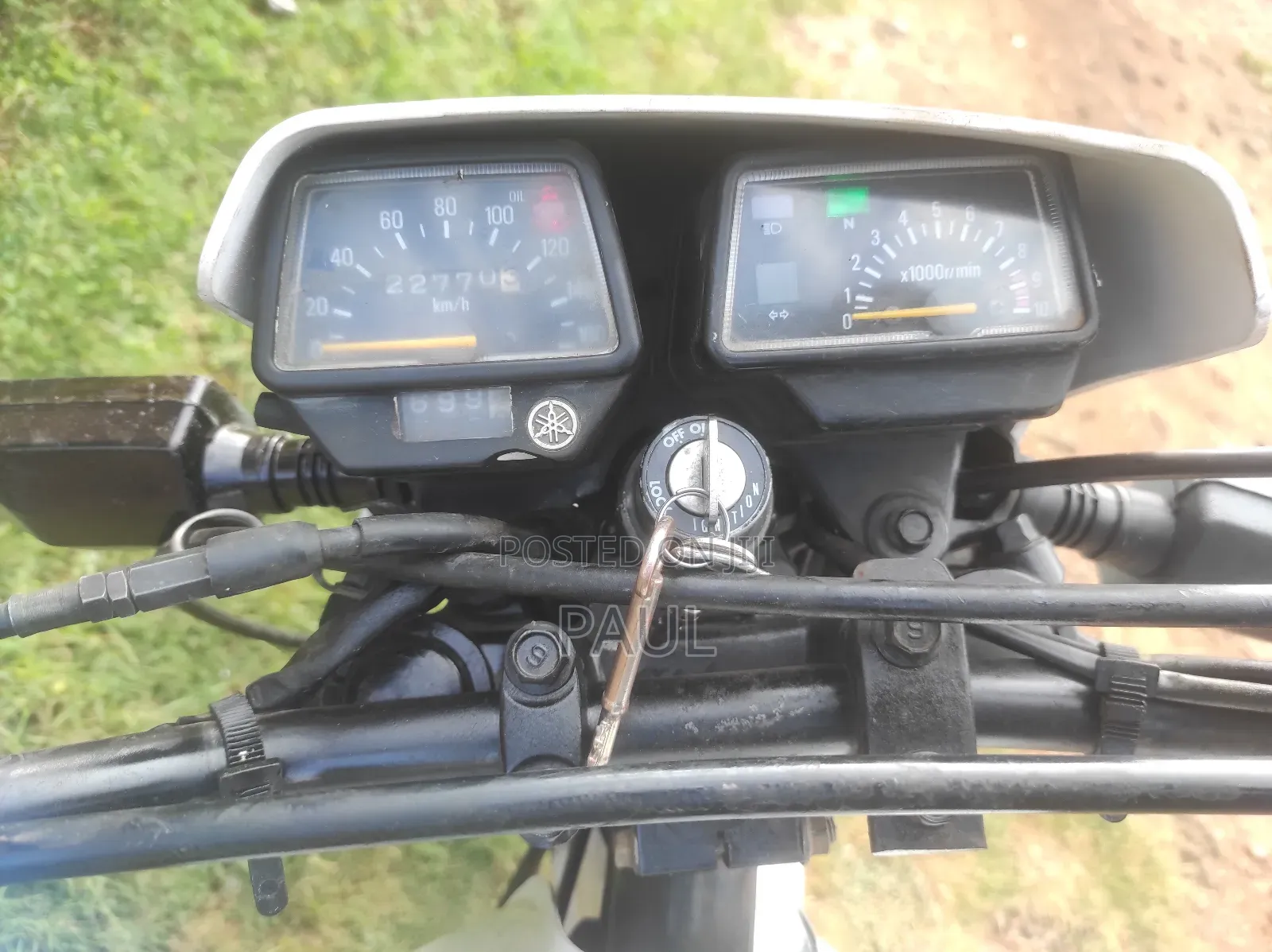 Yamaha DT175 2014 White
