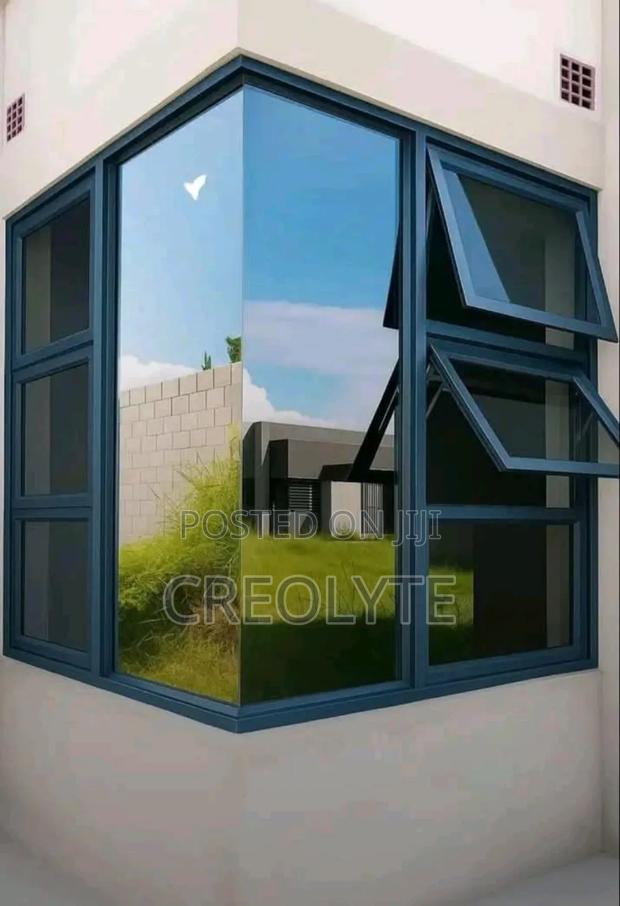 Grey Coated Aluminium Windows - thumbnail 2