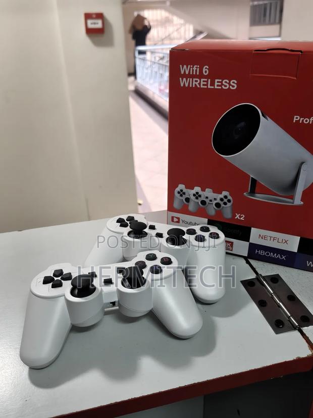 Ultra Hd Projector Led Light Portable Projector  Gaming Experience - thumbnail 2