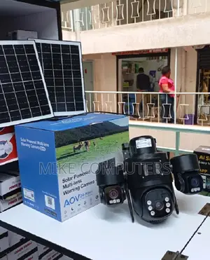 T 6mp 3lens Smart Network Wireless Solar Powered PTZ