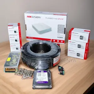 Hikvision 6 1080p Hd 2mp Long Term Reliability CCTV Cameras Full Kit