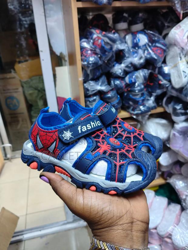 Kids Spiderman Sandals. Size 26-36. - main view