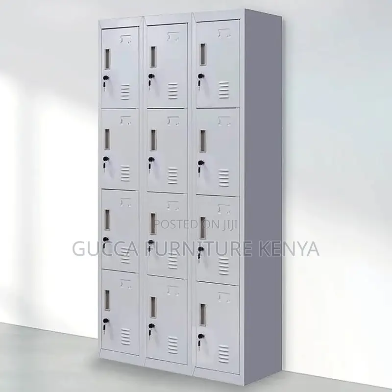Secure 12-Door's Filling Steel Locker Cabinet