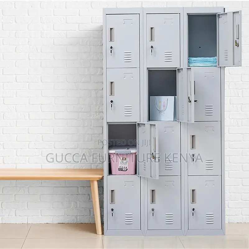 Secure 12-Door's Filling Steel Locker Cabinet