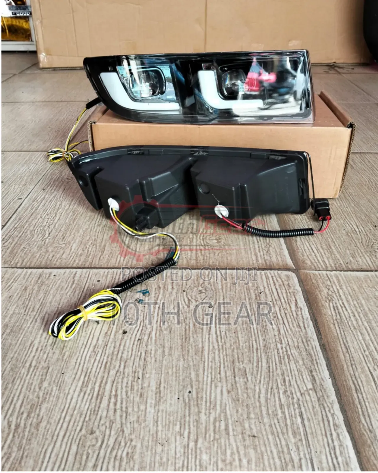 Fog Lamp Prado 120 Modified Aftermarket. Pair/Set