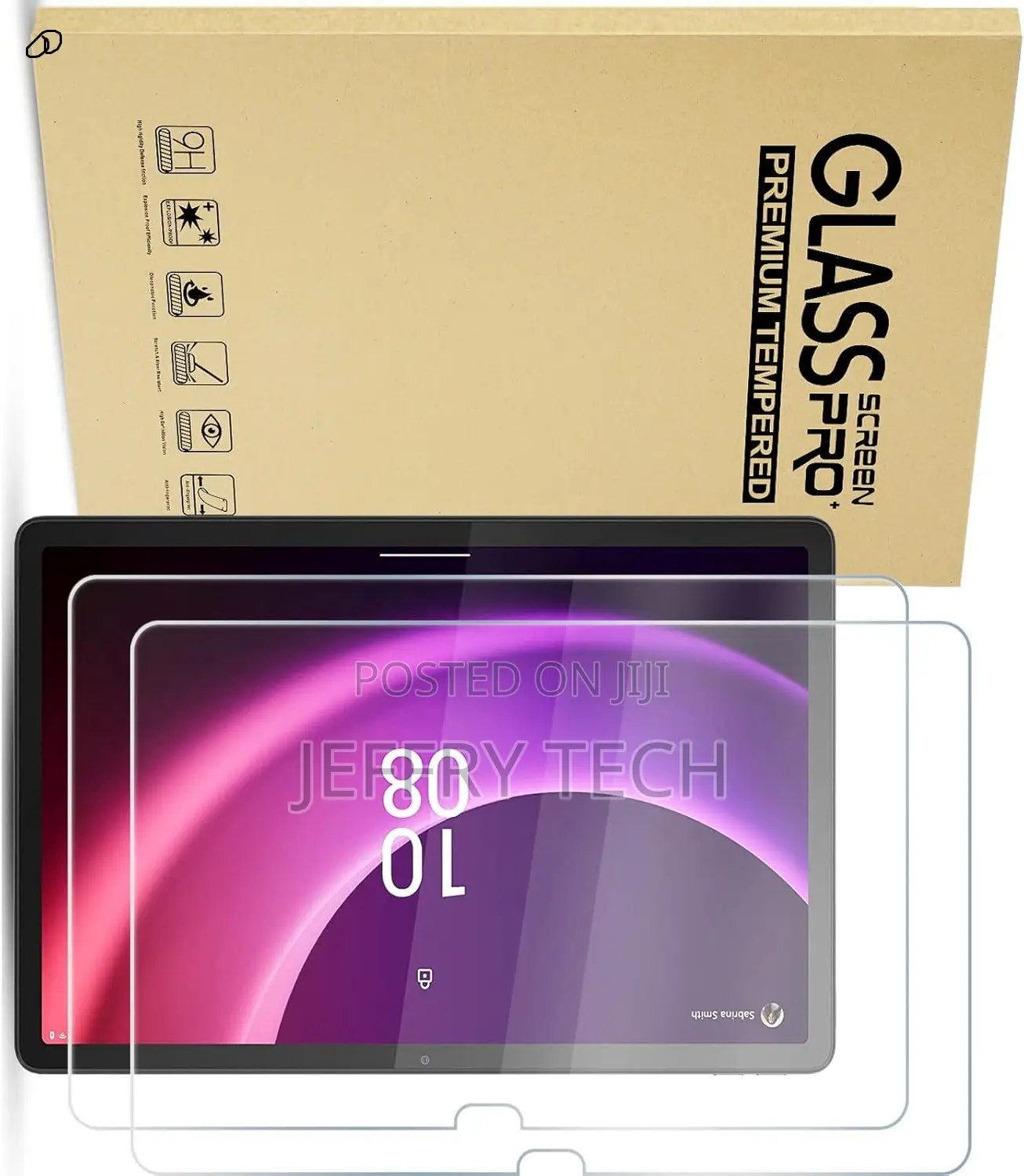 Auron Tempered Glass Transparency 9h Screen Film Guard for Tab P11 Pro