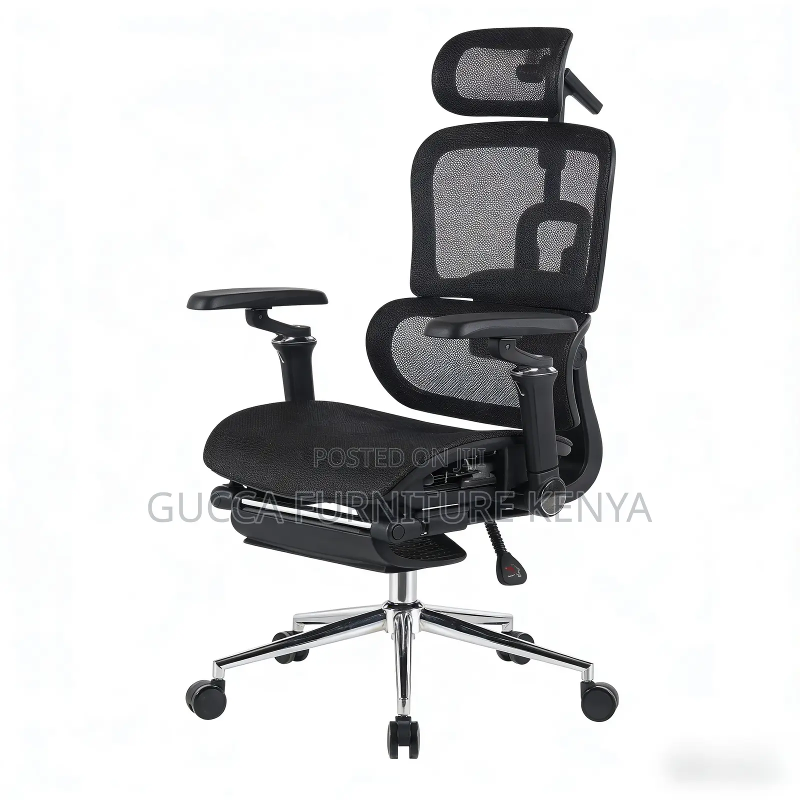 Executive Orthopedic Full Mesh Seat With Footrest