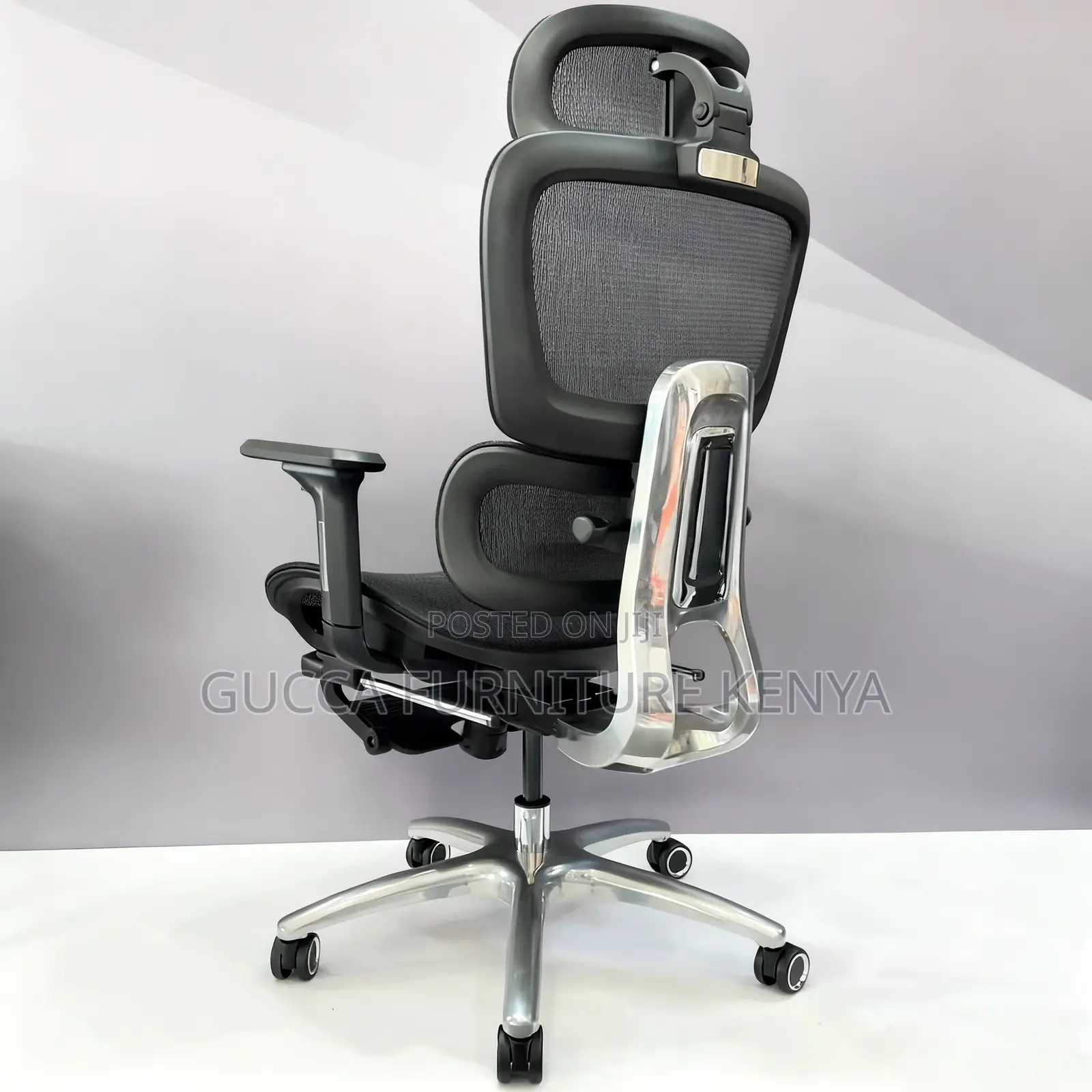 Executive Orthopedic Full Mesh Seat With Footrest