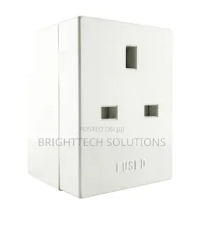 3 Way Adaptor 13a Fused Uk Plug Triple Socket