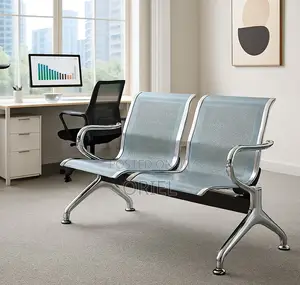 Office Bench : 2-Seater Office Unpadded Waiting Bench