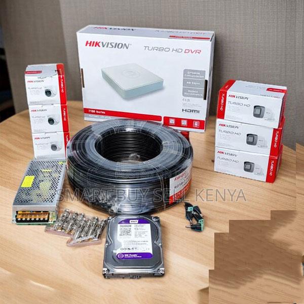 Hikvision 6 1080p Full Hd Sharp Image Quality CCTV Cameras System Kit