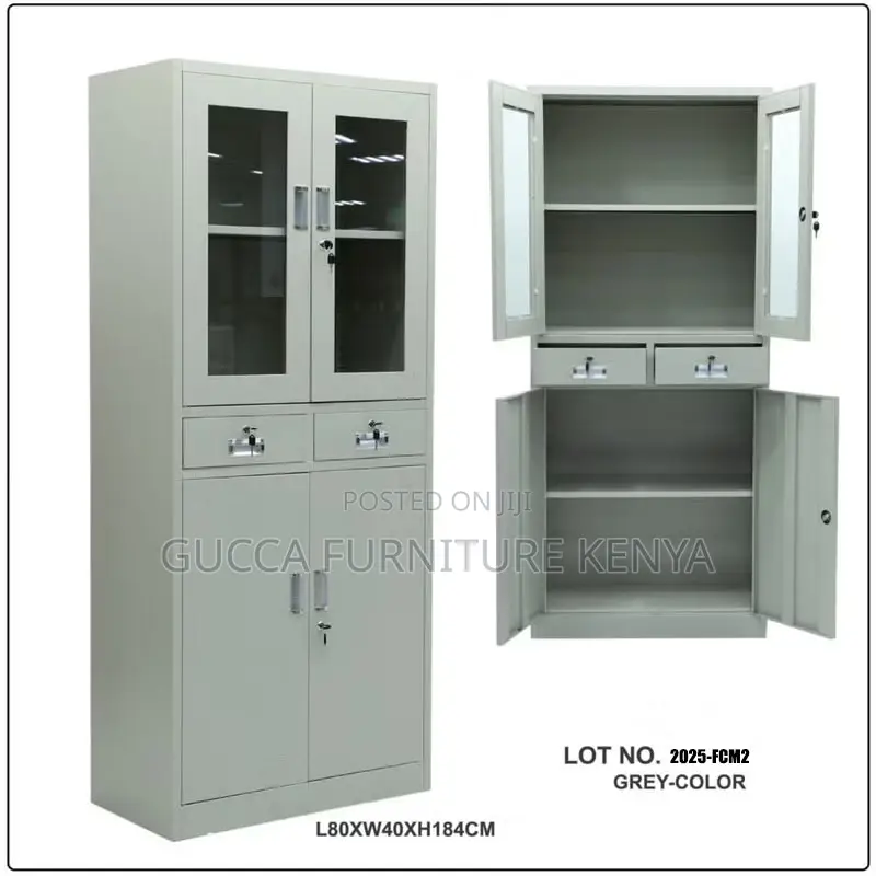 Office Filing and Storage Cabinet With 2 Drawers