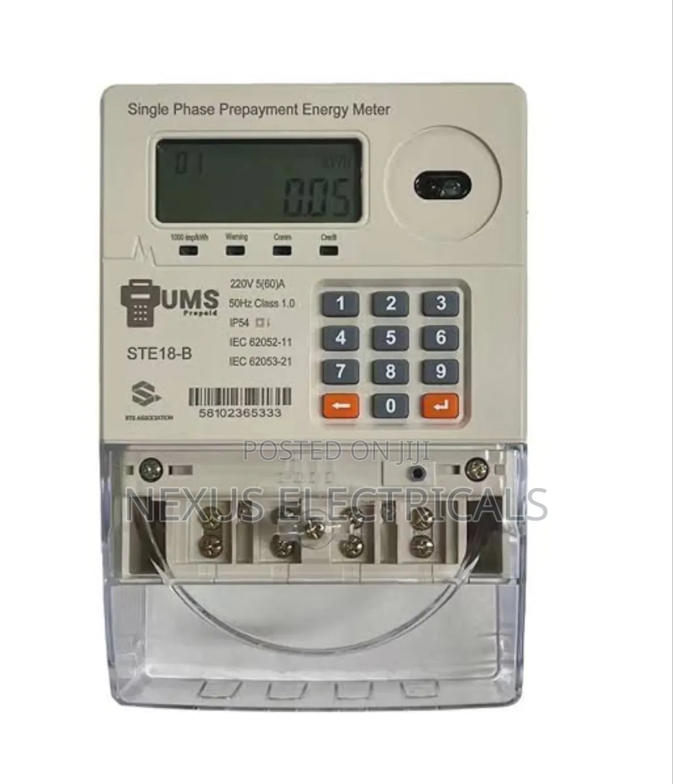 Prepaid Submeter Single Phase
