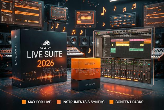 Ableton Live Suite 2026 – Music Production Performance Software - main view
