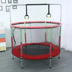 4ft Trampoline for Kids With Safety Enclosure