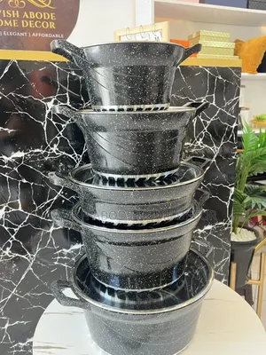 10 PCS Granite Cookware Set.