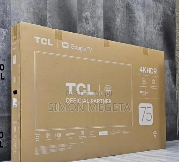 TCL 75 Inch Qled Smart Android Tv/Google Tv /Dolby A