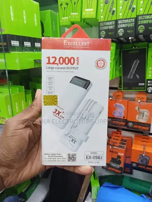 Excellent Ex-056 12000mah, 22.5w Fast Charging Power Bank