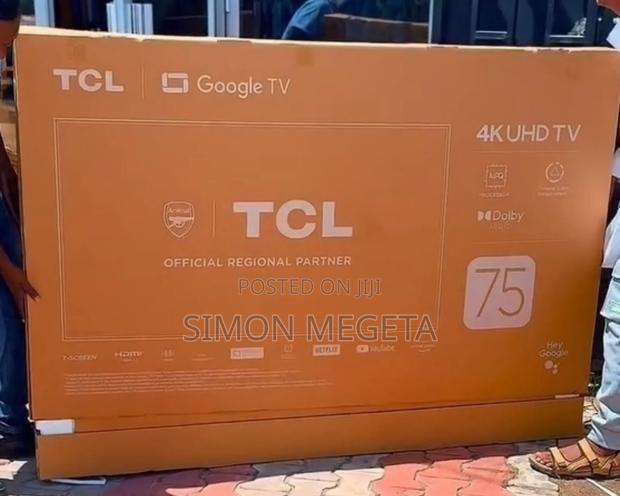 TCL 75 Inch Qled Smart Android Tv/Google Tv /Dolby a/Netflix - thumbnail 2