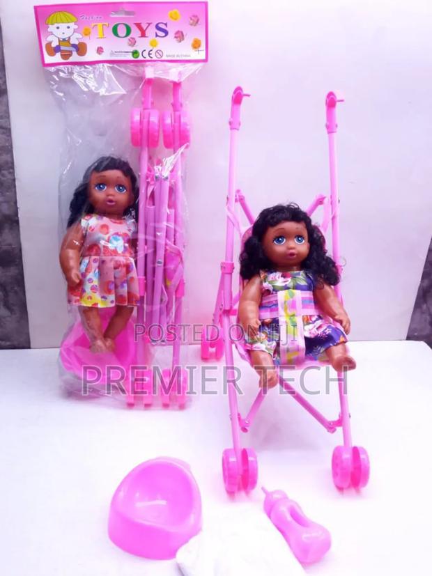 Doll Plus A Stroller 28cm Doll 45cm Stroller