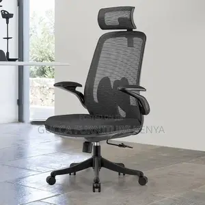 Modern Ergonomic Swivel Seat With Flip Armrest