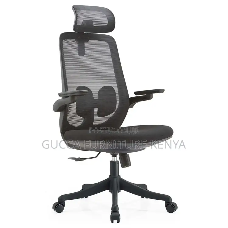 Modern Ergonomic Swivel Seat With Flip Armrest
