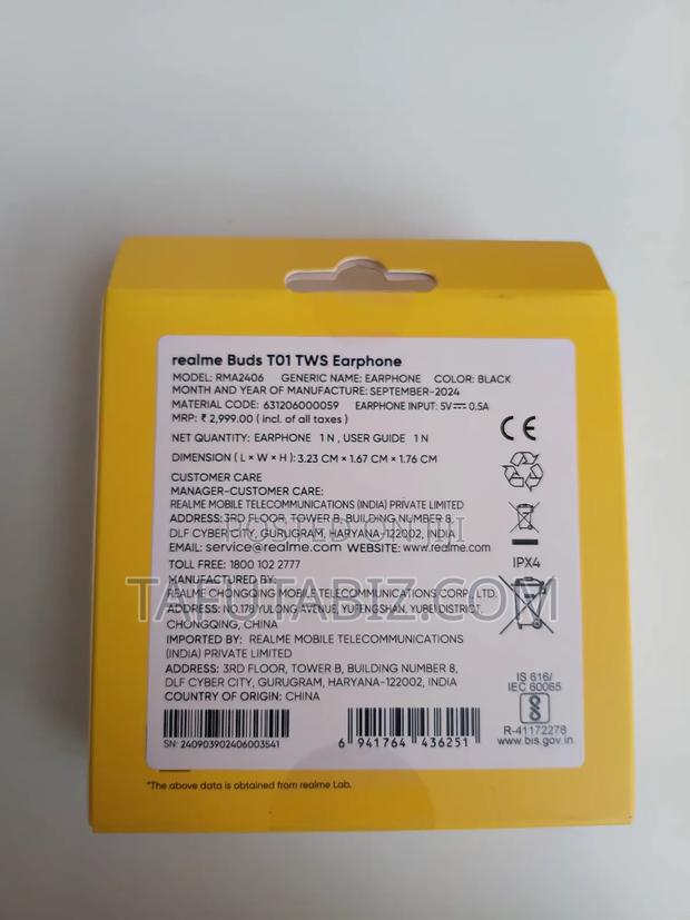 Realme Buds T01 Wireless Earphone - thumbnail 3