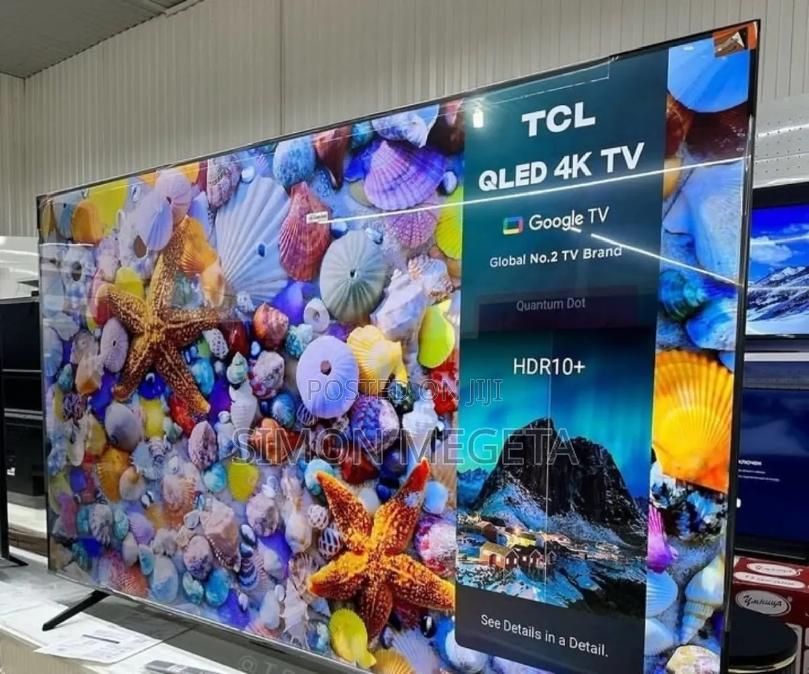 TCL 75 Inch Qled Smart Android Tv/Google Tv /Dolby a/Youtube