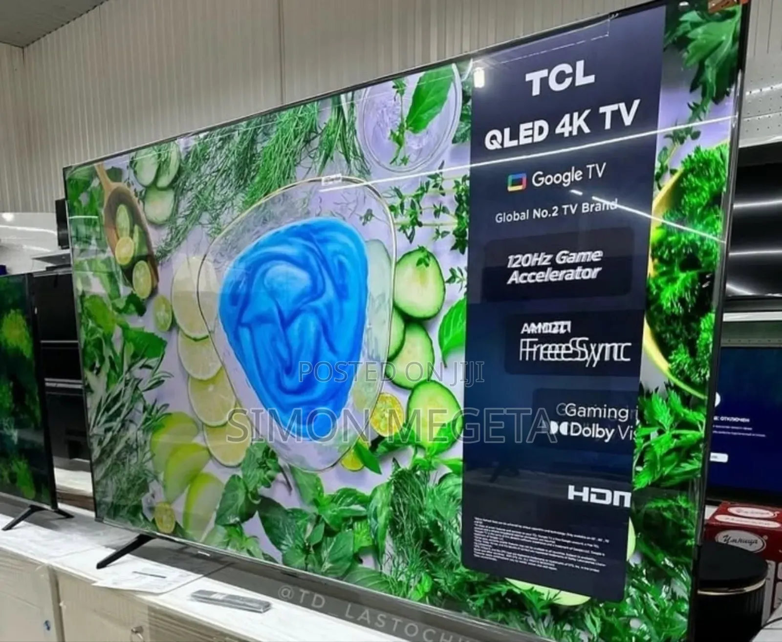 TCL 75 Inch Qled Smart Android Tv/Google Tv /Dolby a/Youtube